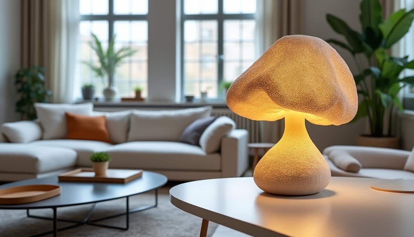 découvrez notre avis sur les luminaires en mycélium de boutures : des solutions d'éclairage écoresponsables, innovantes et durables pour une décoration écologique et naturelle.