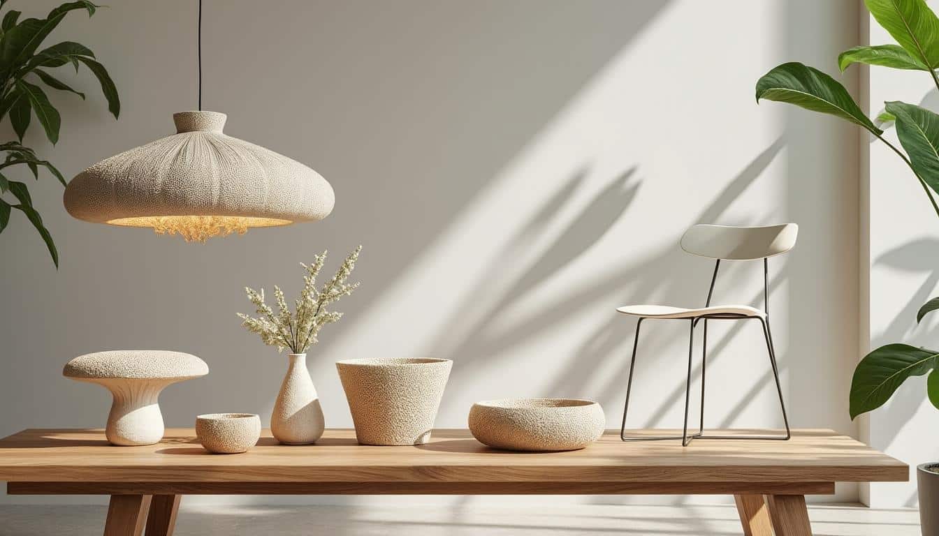 découvrez notre avis sur les luminaires écoresponsables en mycélium de boutures : design innovant, fabrication durable et éclairage écologique pour votre intérieur.